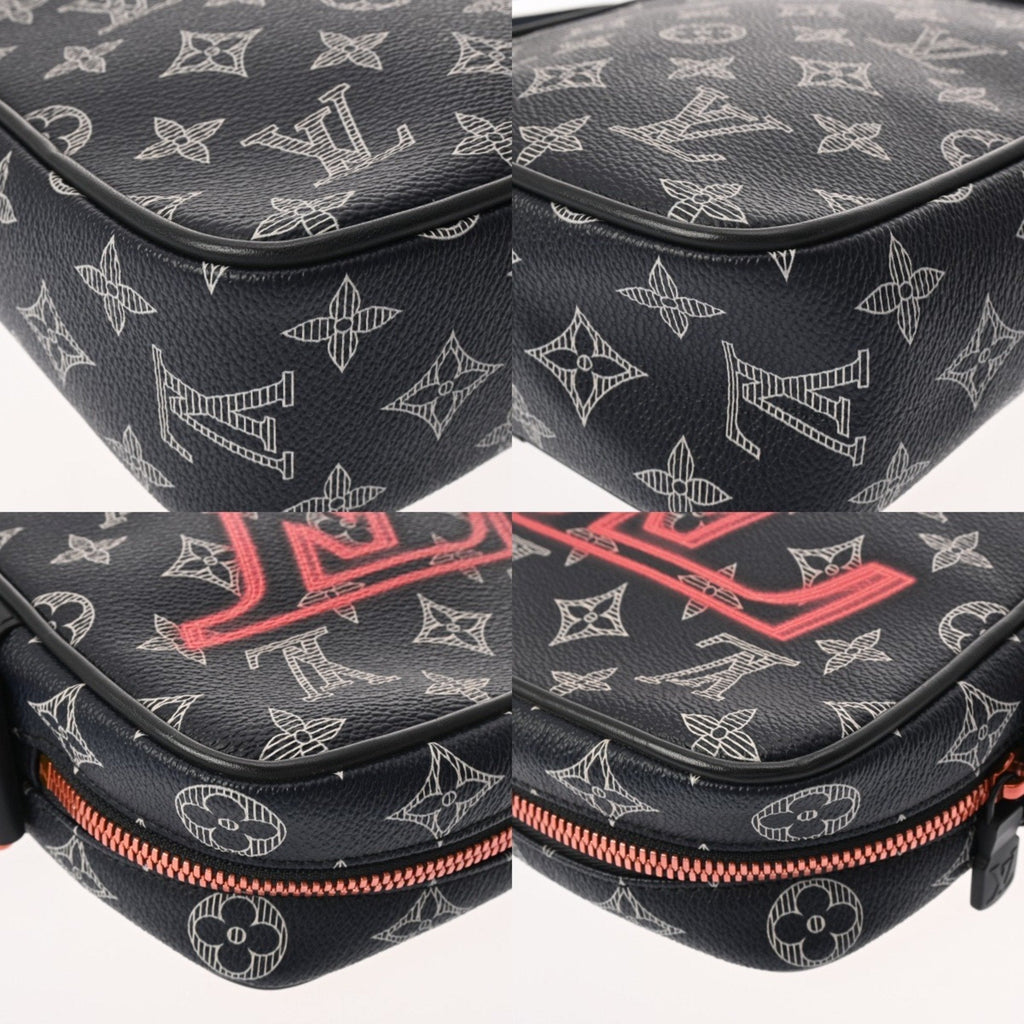 Louis Vuitton Navy Monogram Canvas Shoulder Bag