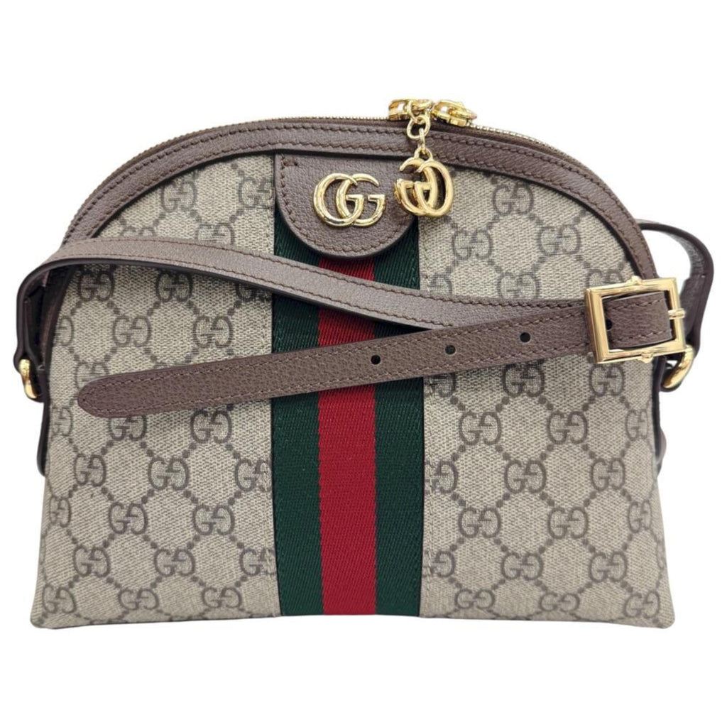 Gucci Beige Gg Supreme Shoulder Bag (Pre-Owned)