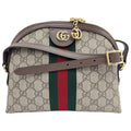 Gucci Beige Gg Supreme Shoulder Bag (Pre-Owned)