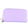 Louis Vuitton Purple Epi Leather Long Wallet