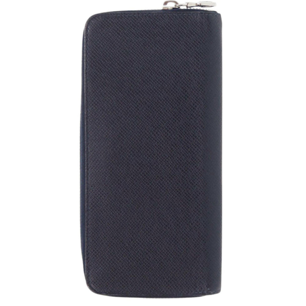 Louis Vuitton Navy Taiga Leather Long Wallet