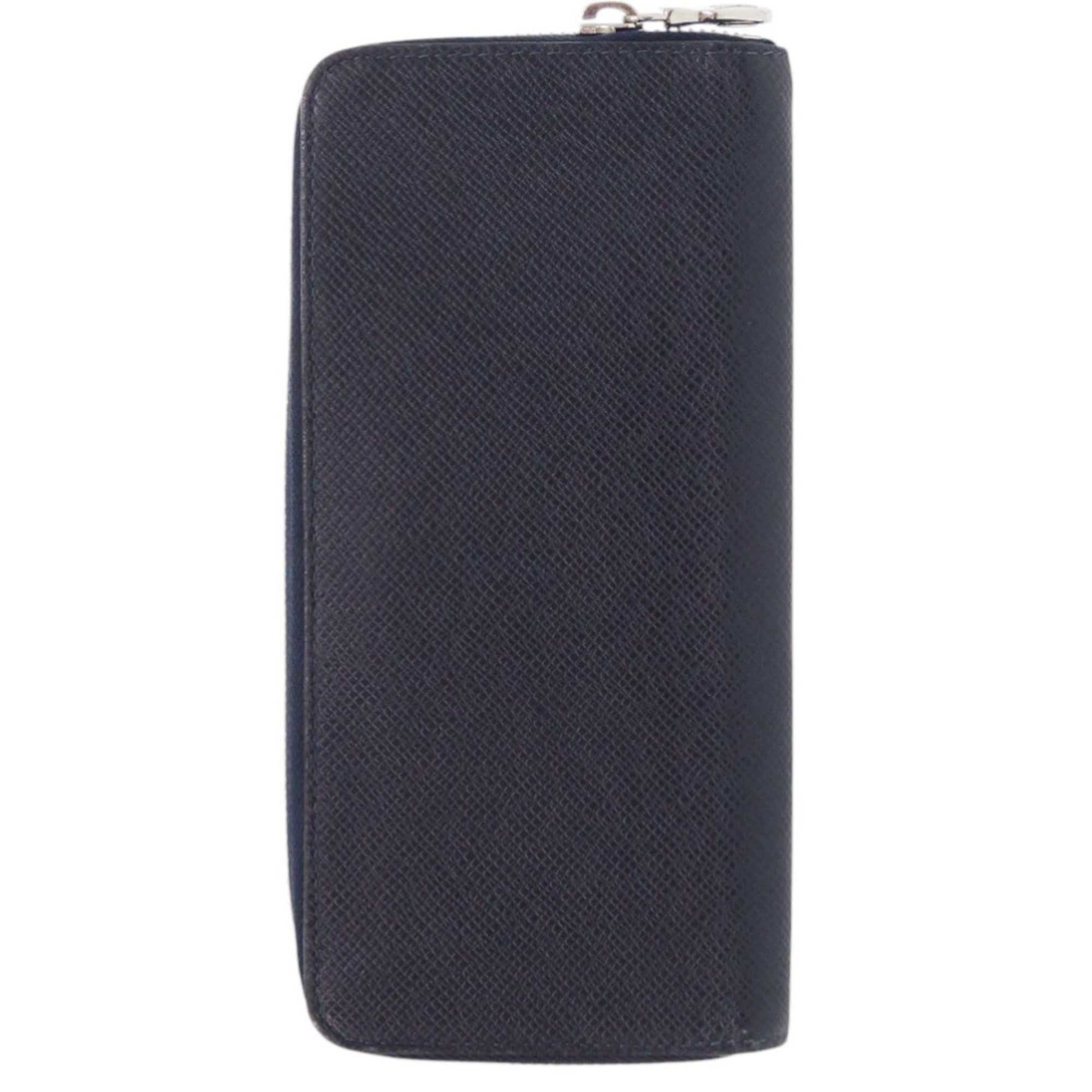 Louis Vuitton Navy Taiga Leather Long Wallet