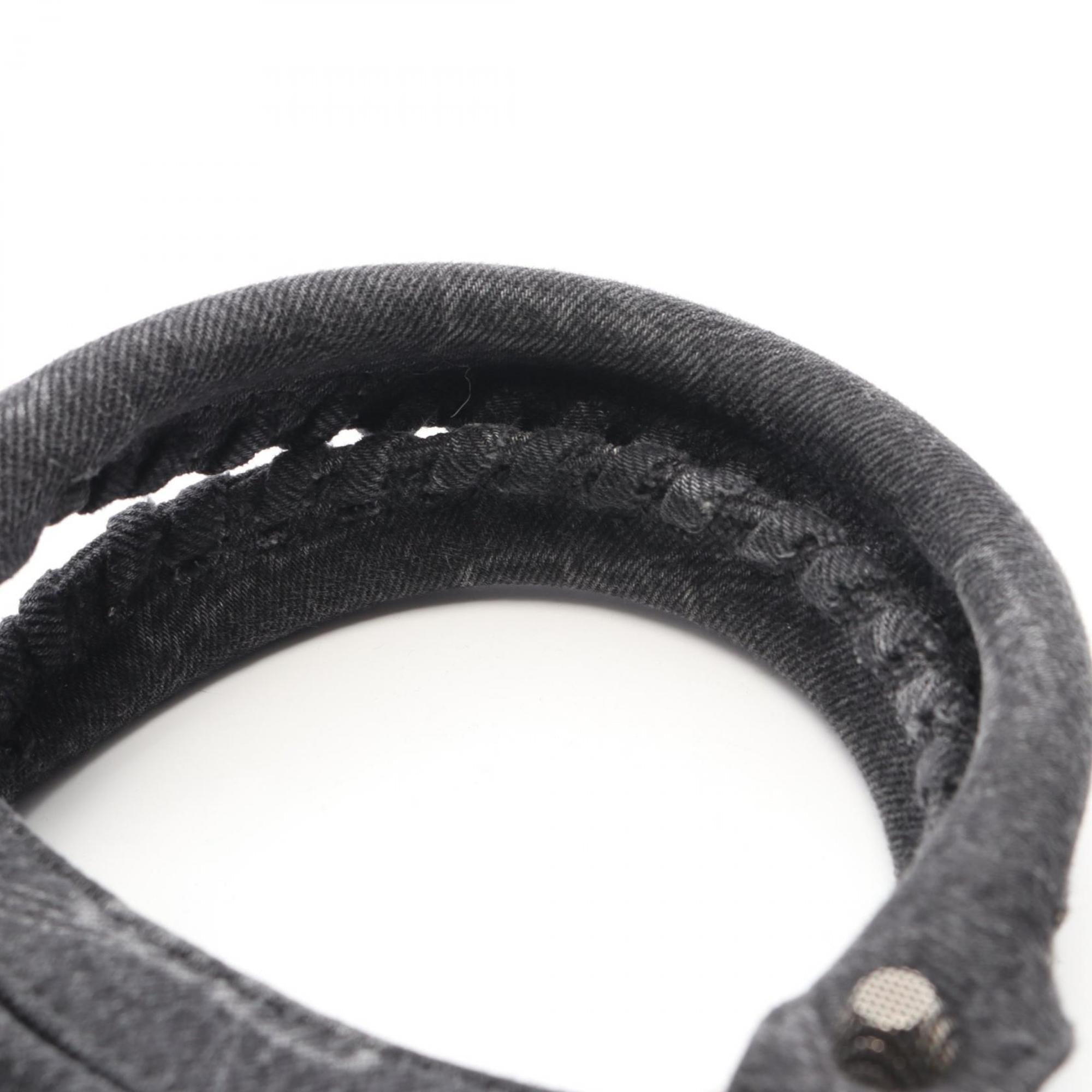 Balenciaga Gray Denim Hand