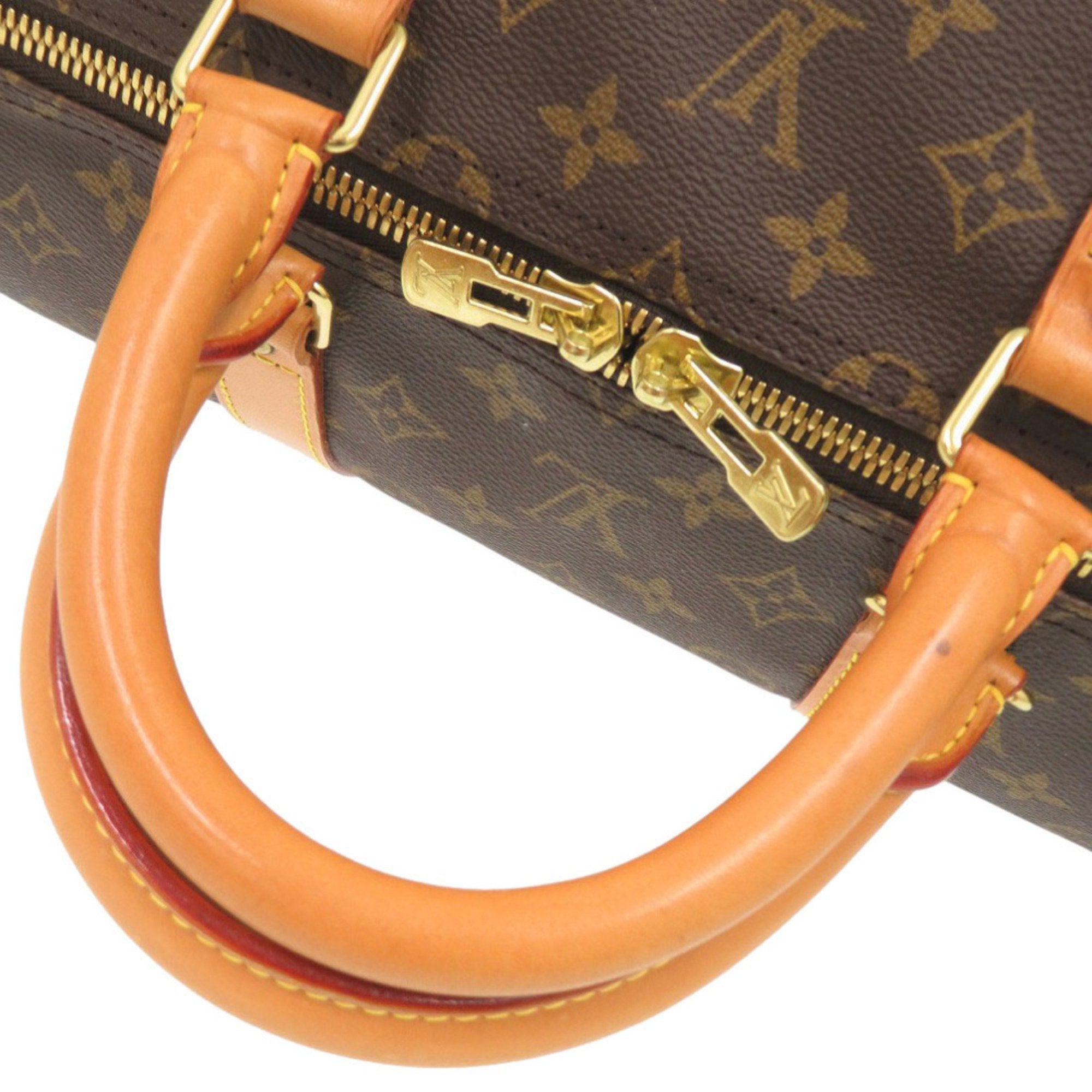 Louis Vuitton Brown Monogram Canvas Boston Bag