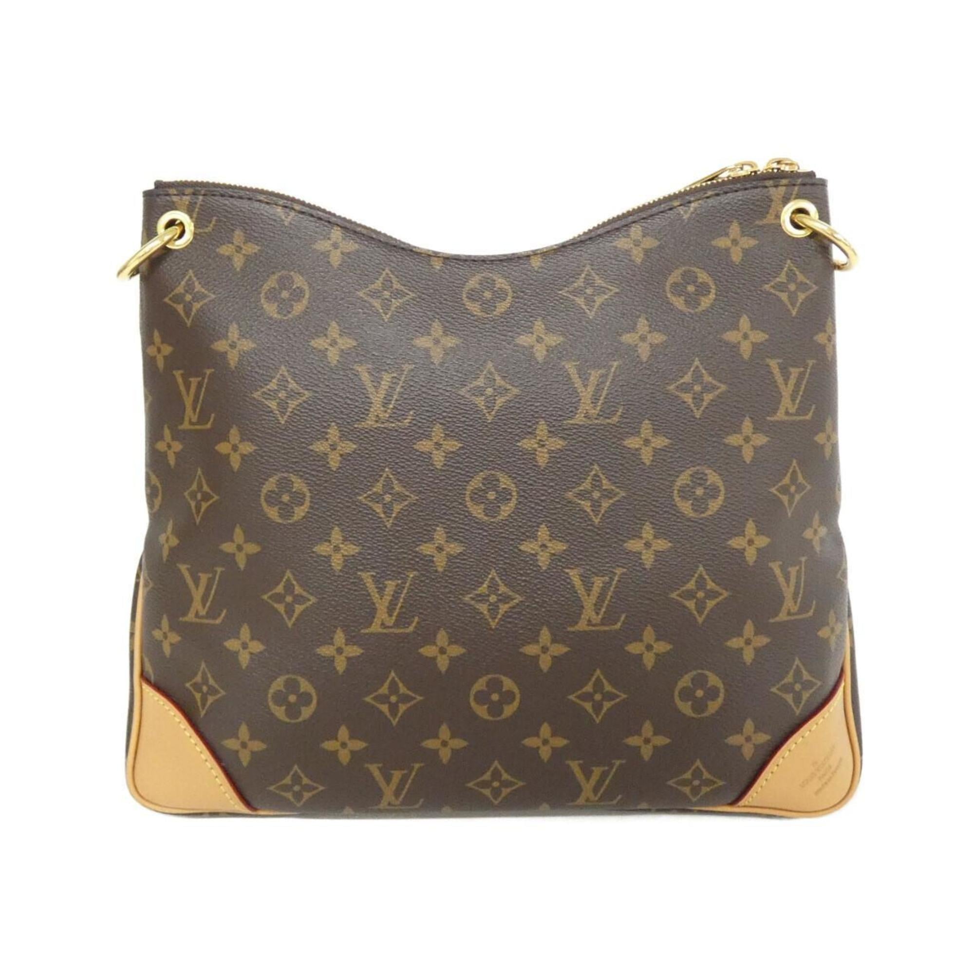 Louis Vuitton Marron Coated Canvas Shoulder Bag
