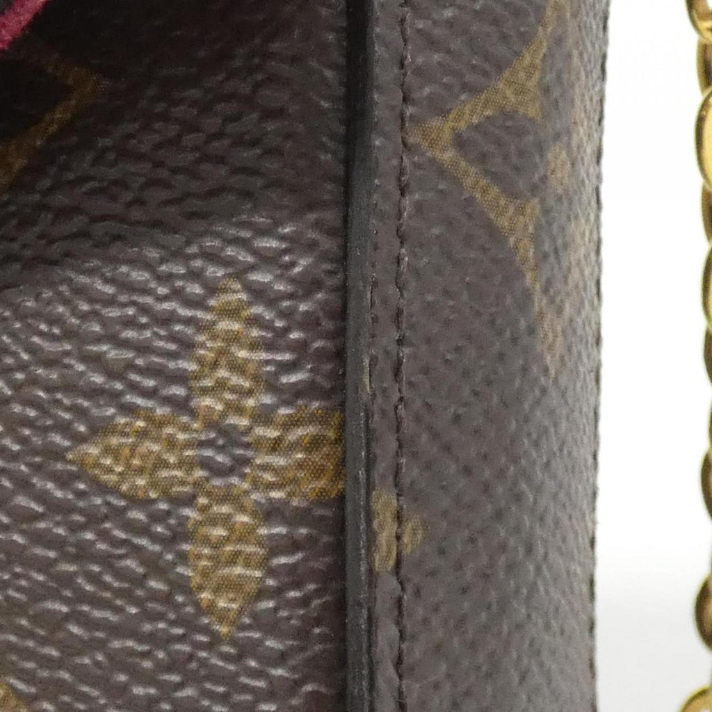 Louis Vuitton Monogram Marron Monogram Monogram Pochette Shoulder Bag