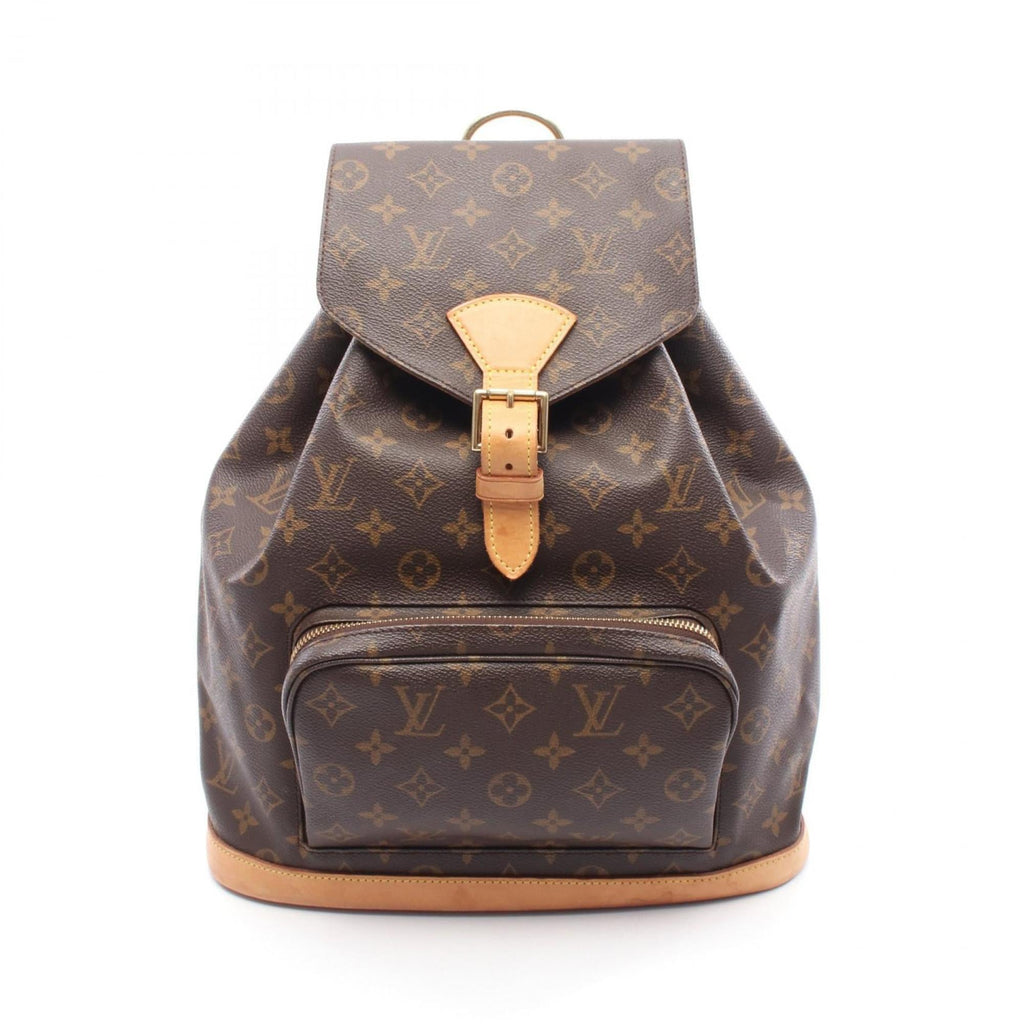 Louis Vuitton Brown Monogram Coated Canvas Backpack