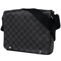 Louis Vuitton Black Noir Damier Graphite Shoulder Bag
