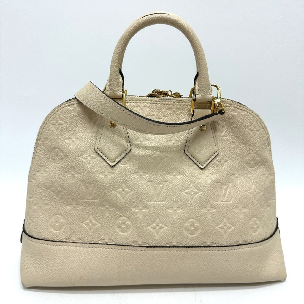 Louis Vuitton Beige Monogram Empreinte Handbag