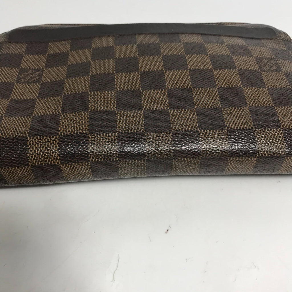 Louis Vuitton Brown Damier Canvas Ebene Damier Canvas Clutch Bag Pouch