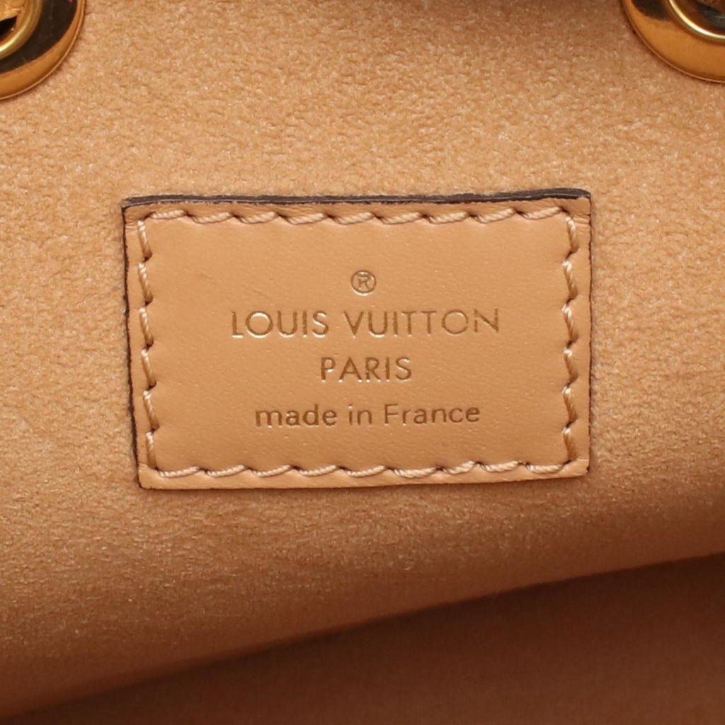 Louis Vuitton Brown Ivory Monogram Empreinte Shoulder Bag