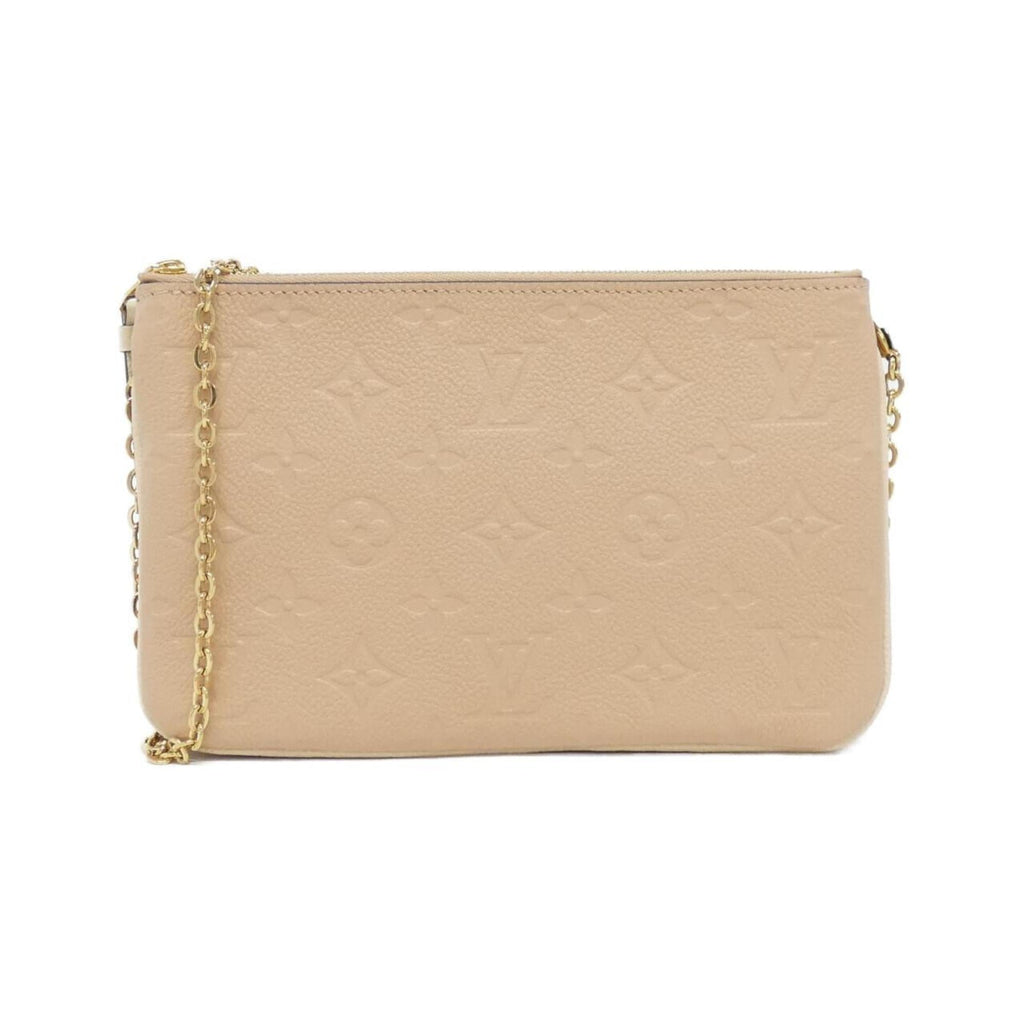Louis Vuitton Beige Leather Pochette Shoulder Bag