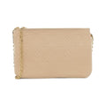 Louis Vuitton Beige Leather Pochette Shoulder Bag