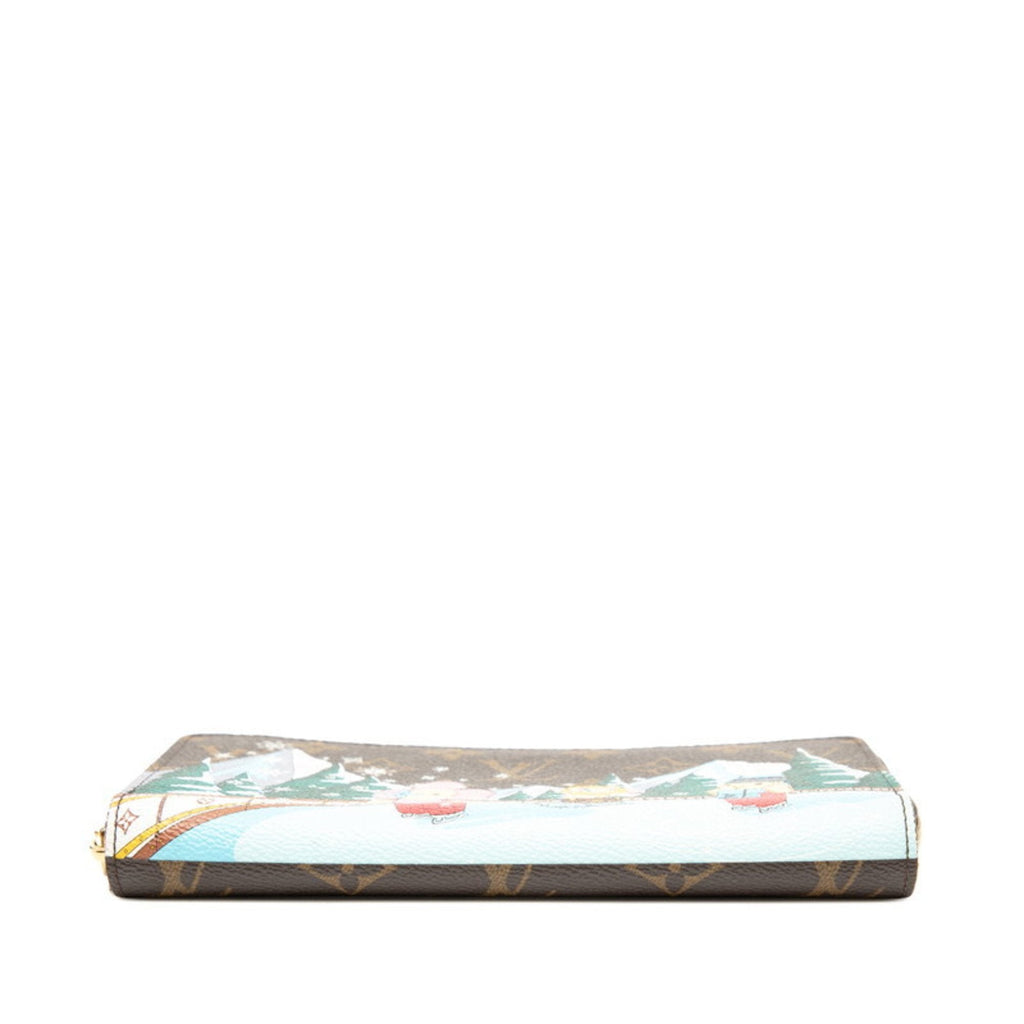 Louis Vuitton Brown Multi-Color Pvc Long Wallet