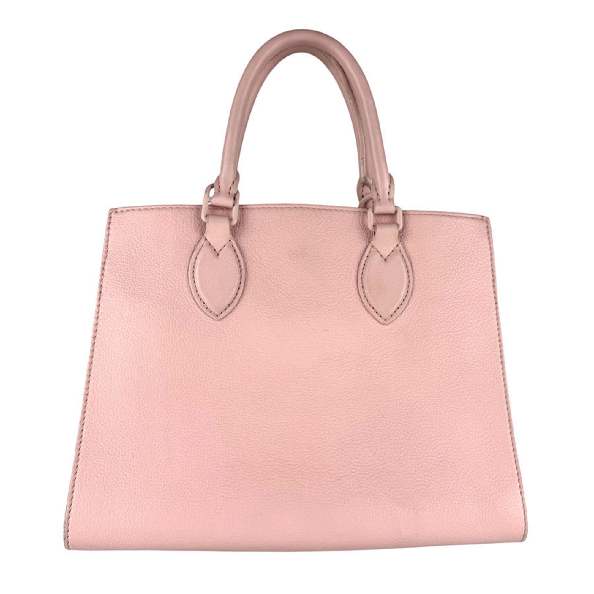 Louis Vuitton Pink Leather Handbag Shoulder Bag