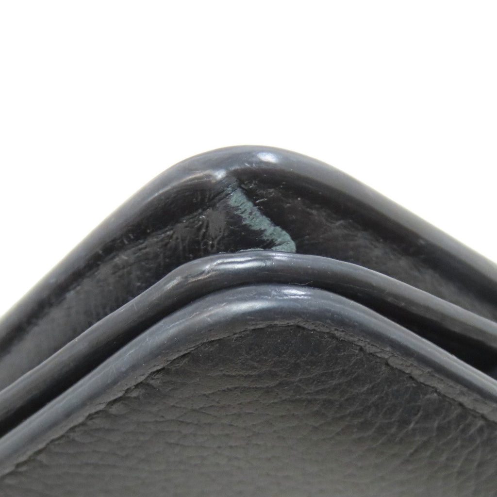Balenciaga Black Leather Wallet (Bi-Fold)