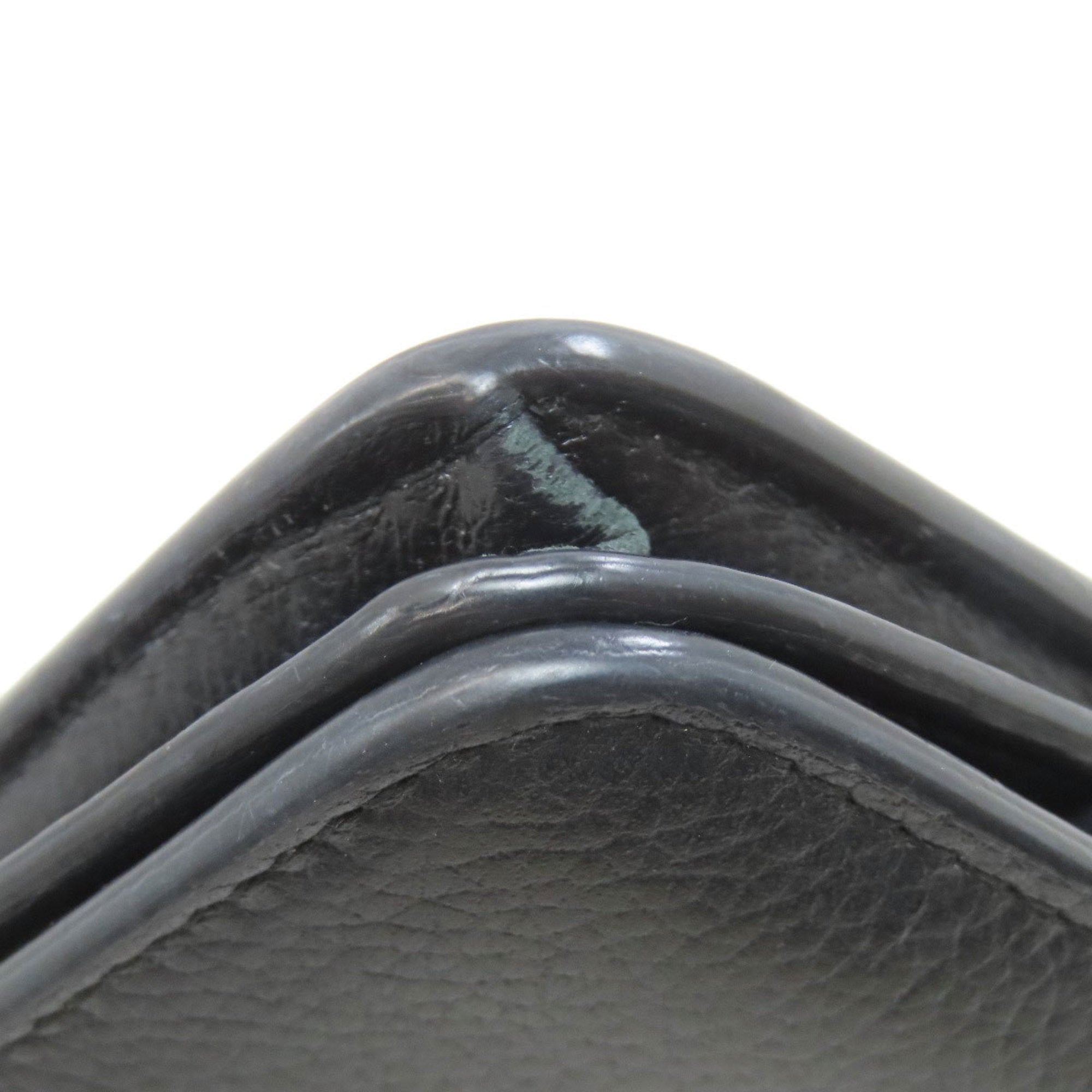 Balenciaga Black Leather Wallet (Bi-Fold)