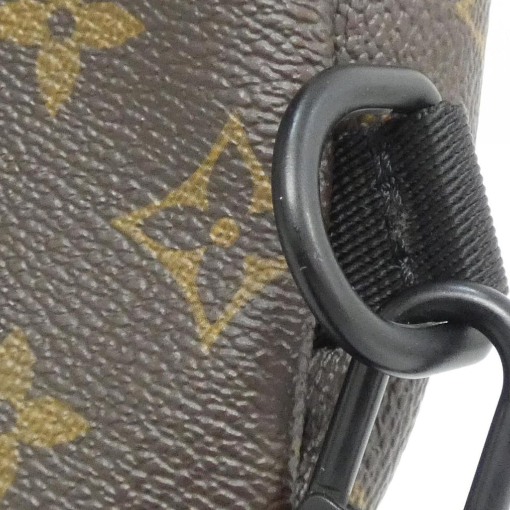 Louis Vuitton Brown Coated Canvas Shoulder Bag