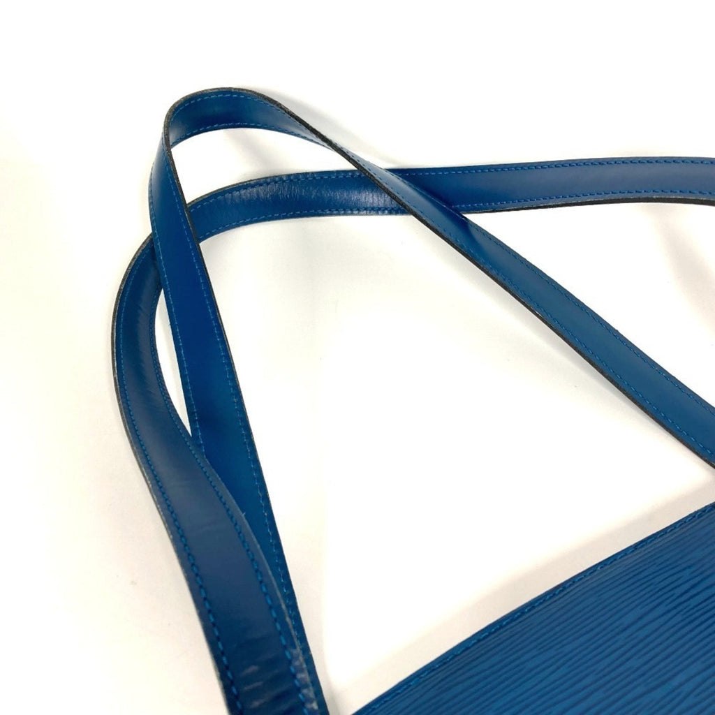 Louis Vuitton Blue Toledo Blue Epi Leather Shoulder Bag Tote Bag