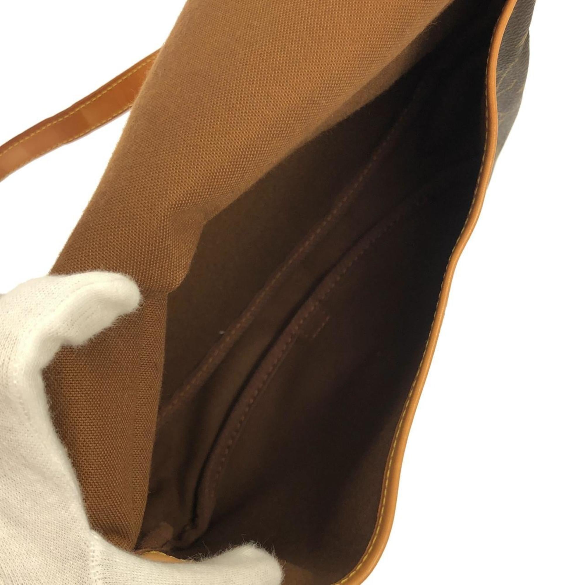 Louis Vuitton Marron Coated Canvas Shoulder Bag
