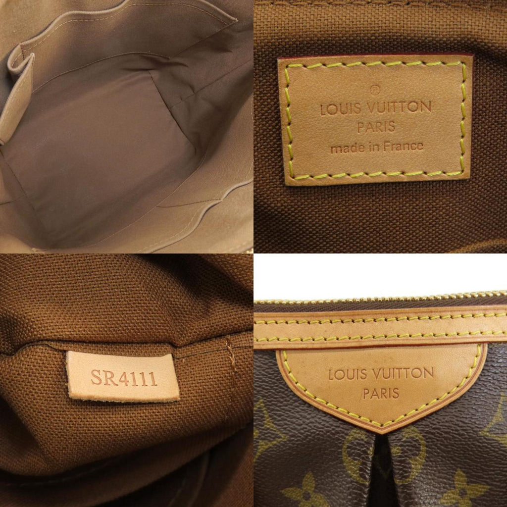 Louis Vuitton Brown Monogram Canvas Tote Bag