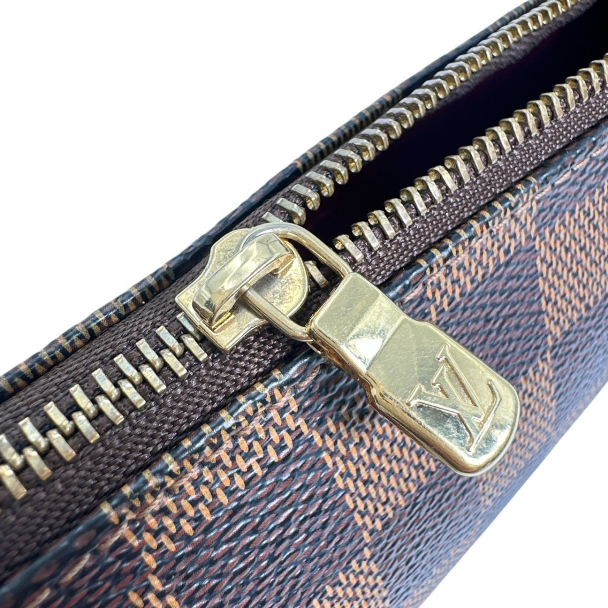 Louis Vuitton Brown Damier Canvas Handbag