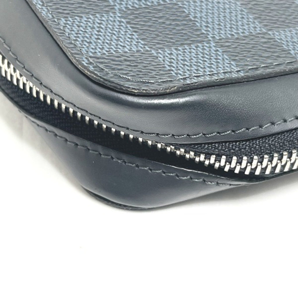 Louis Vuitton Cobalt Damier Canvas Long Wallet