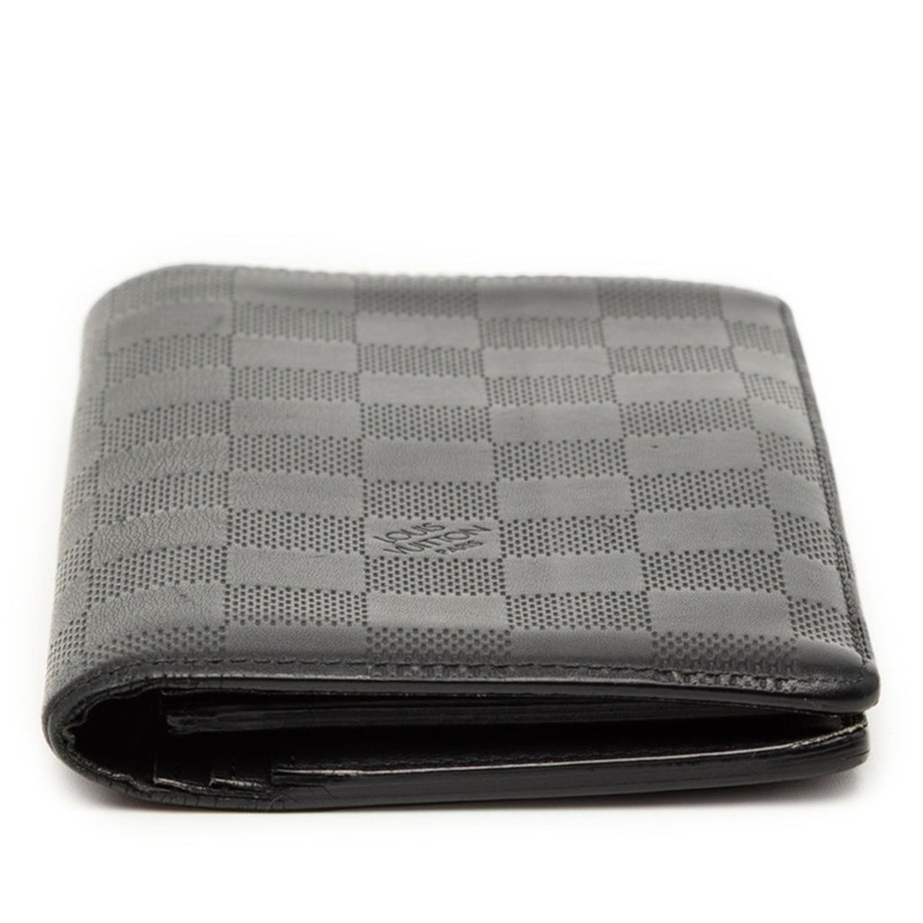 Louis Vuitton Black Onyx Leather Long Wallet
