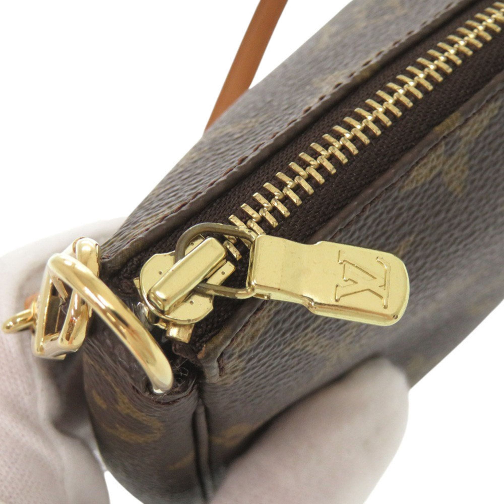 Louis Vuitton Brown Monogram Canvas Pochette Pouch