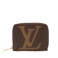 Louis Vuitton Brown Pvc Leather Coin Purse/Coin Case