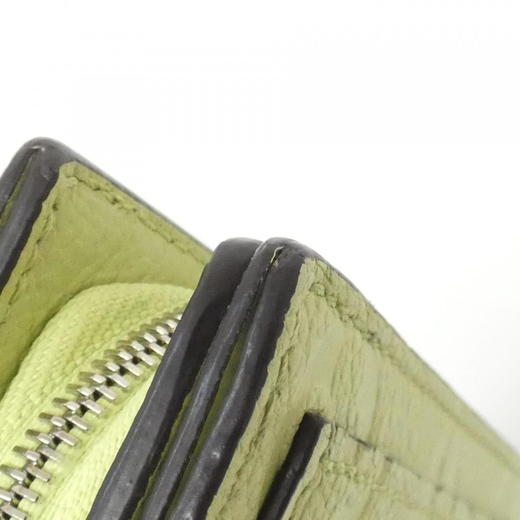 Louis Vuitton Green Vert Leather Wallet