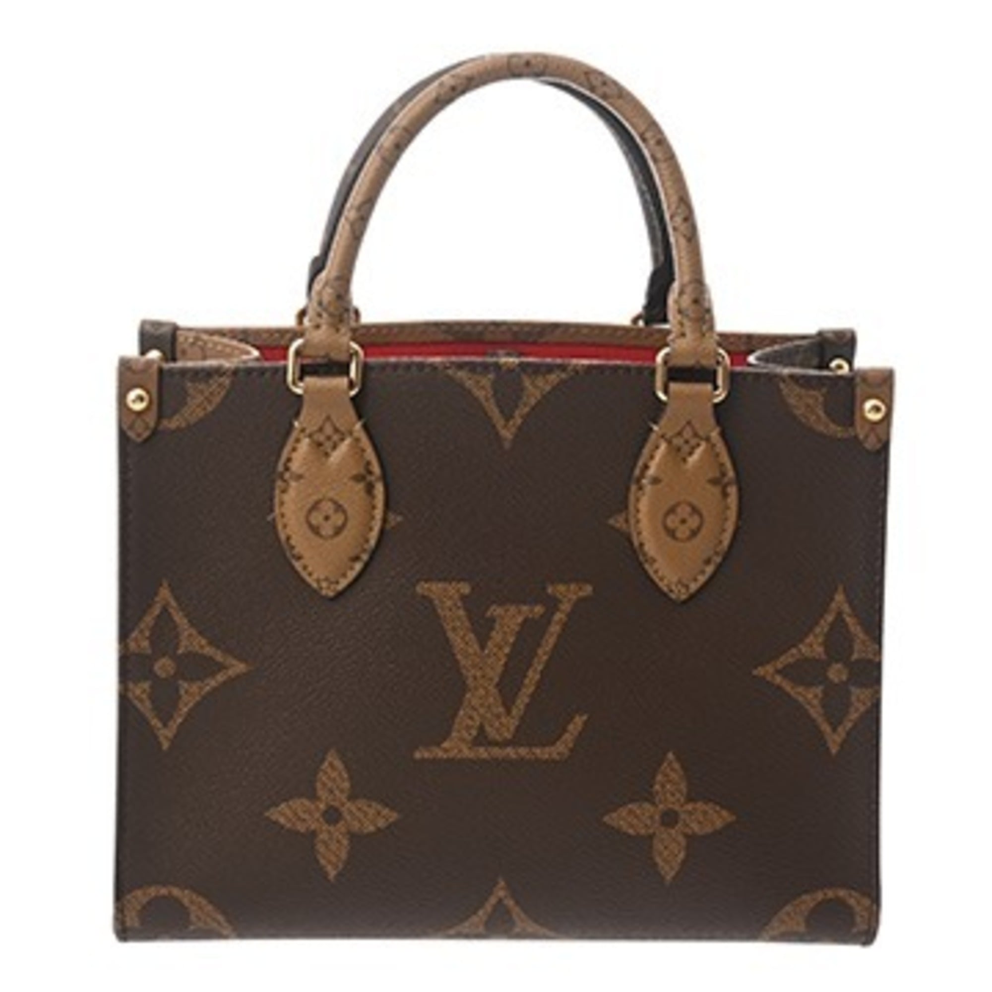 Louis Vuitton Brown Monogram Handbag Pouch