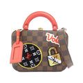 Louis Vuitton Ebene Coated Canvas Handbag