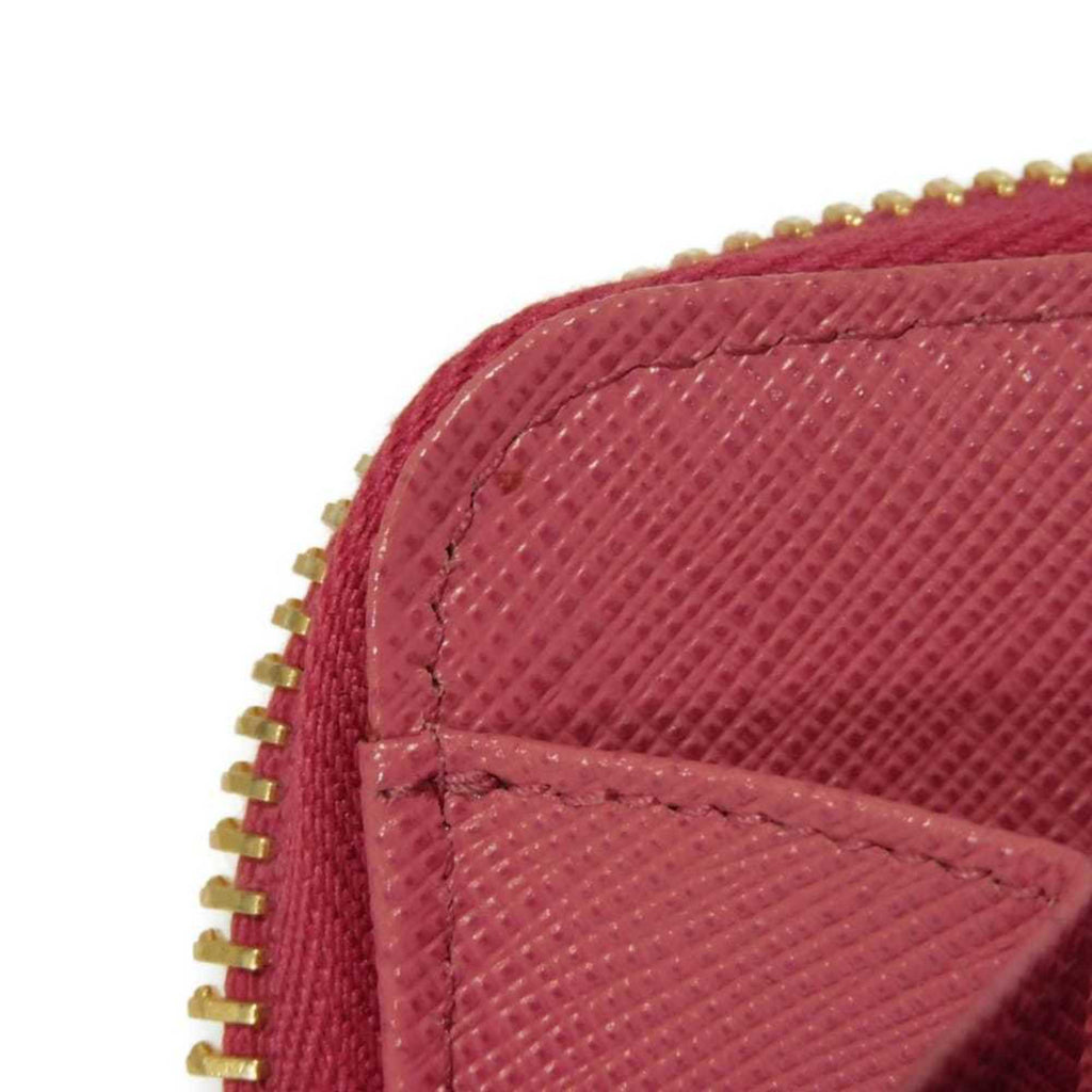 Prada Saffiano Pink Leather Coin Purse/Coin Case