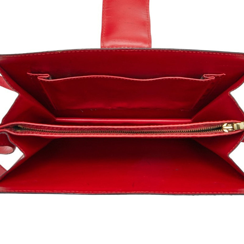 Louis Vuitton Castilian Red Leather Shoulder Bag
