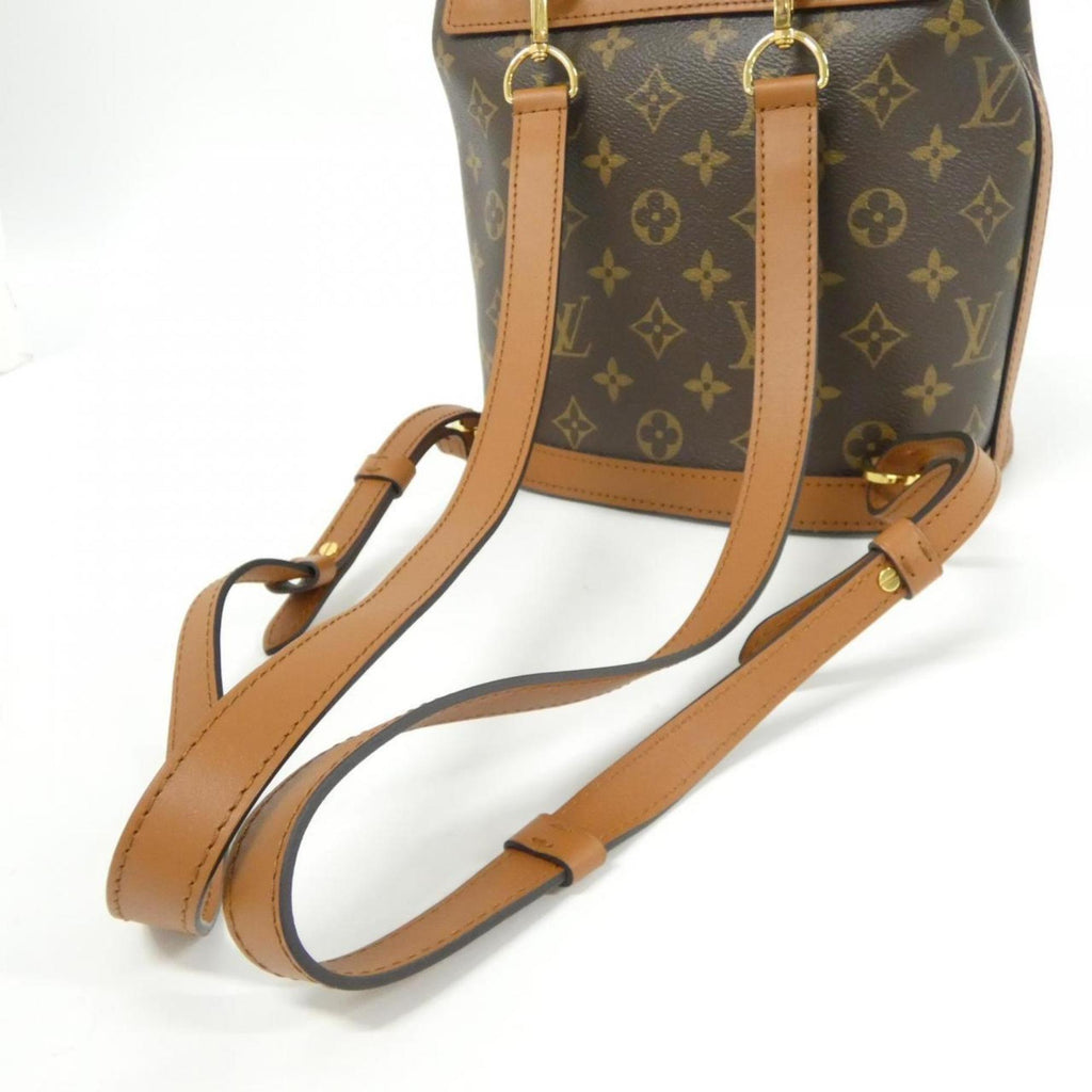 Louis Vuitton Marron Coated Canvas Backpack