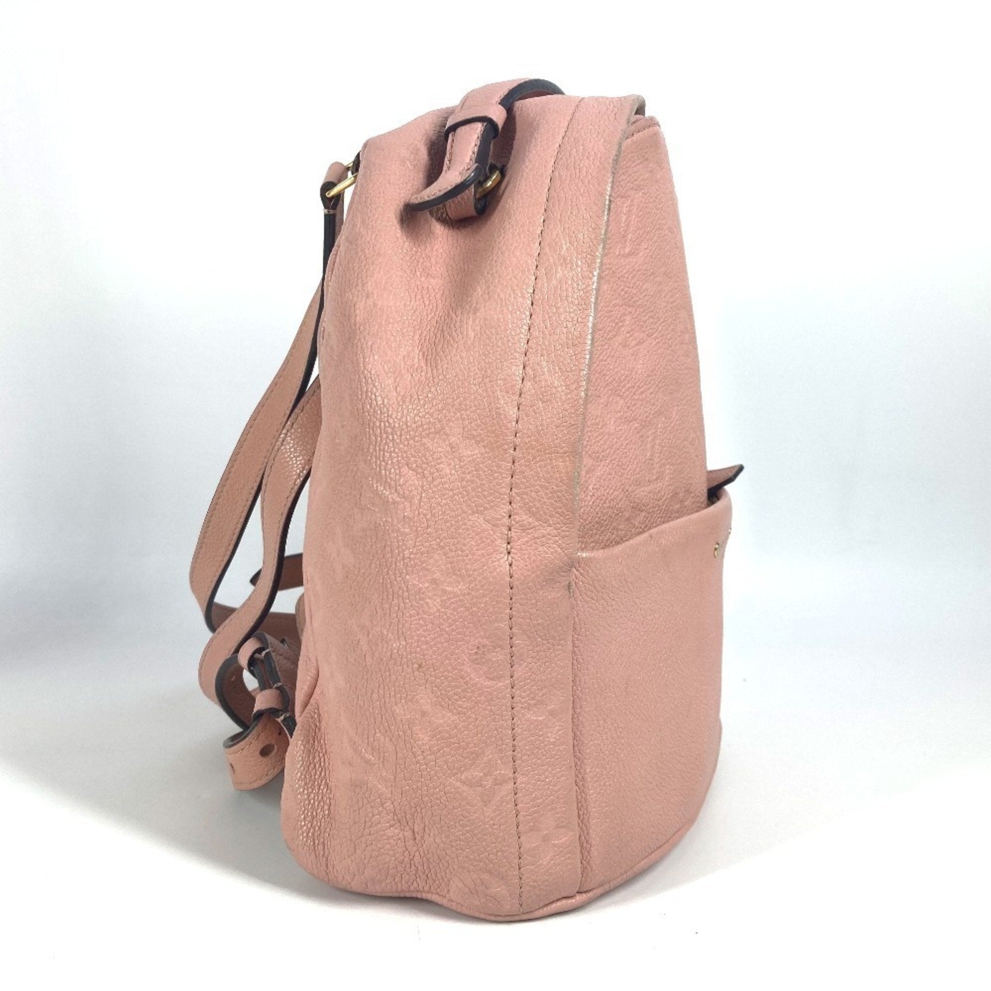 Louis Vuitton Galle Pink Monogram Empreinte Backpack