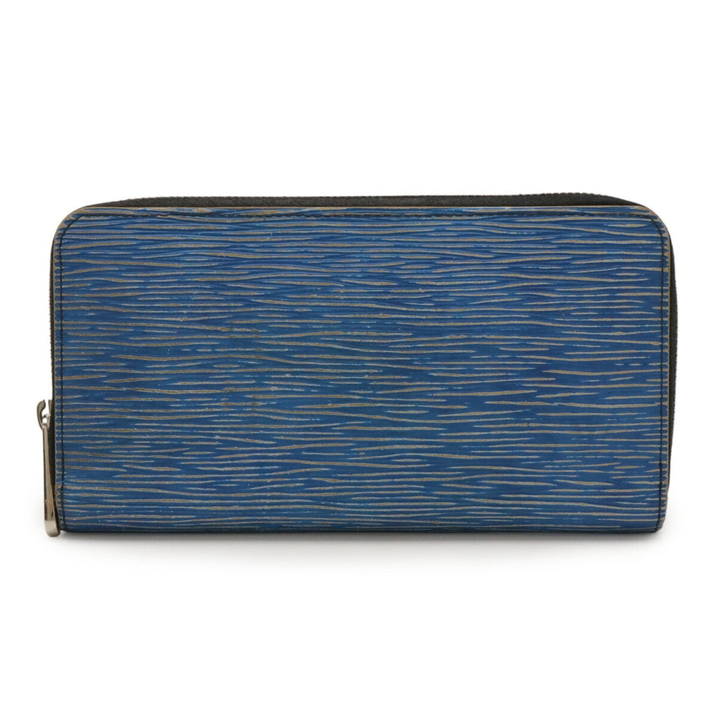 Louis Vuitton Blue Light Blue Epi Leather Long Wallet