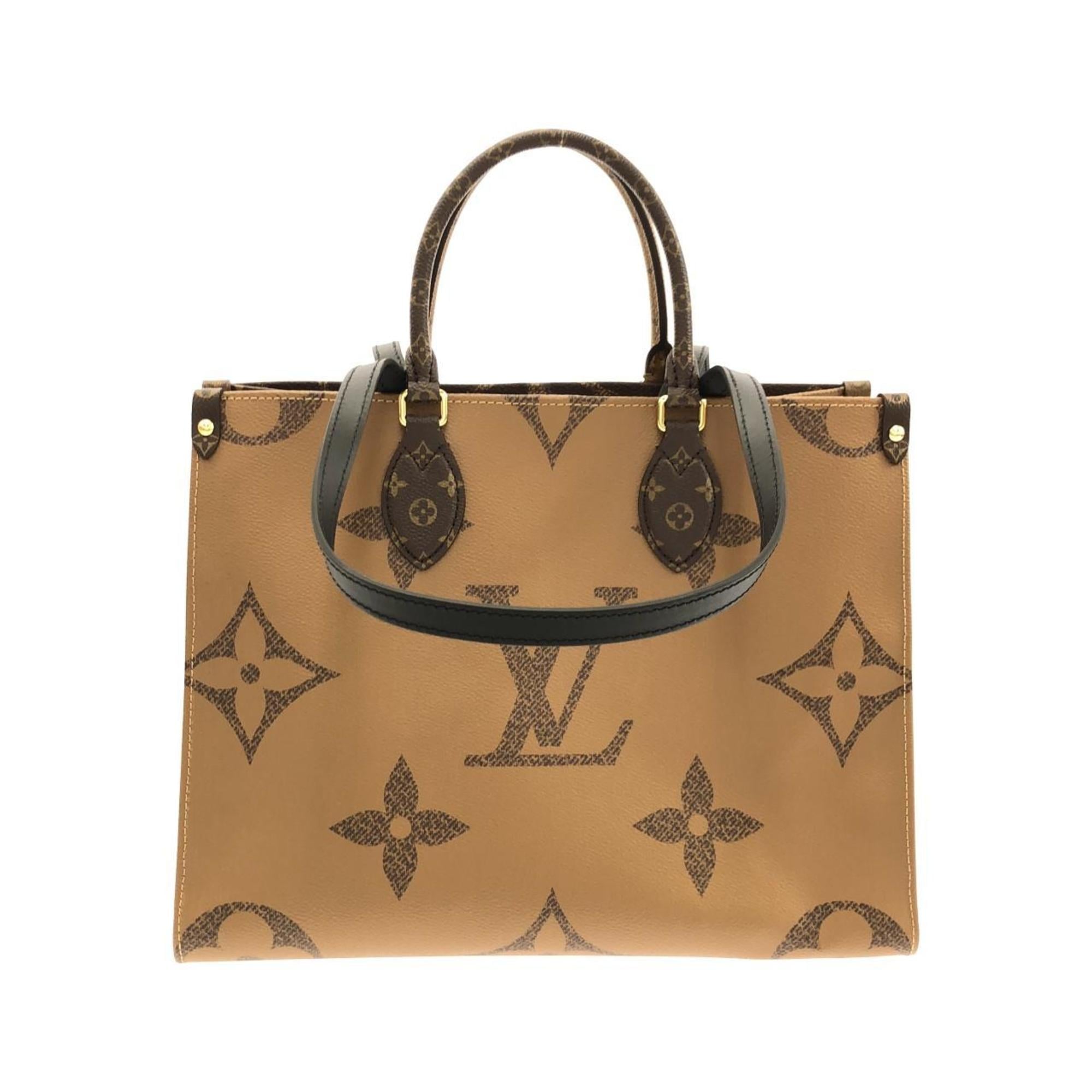 Louis Vuitton Monogram Marron Coated Canvas Handbag