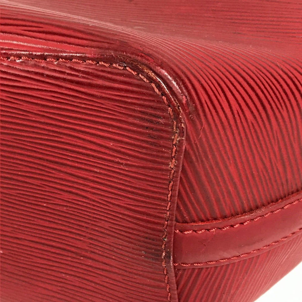 Louis Vuitton Red Color Epi Leather Shoulder Bag