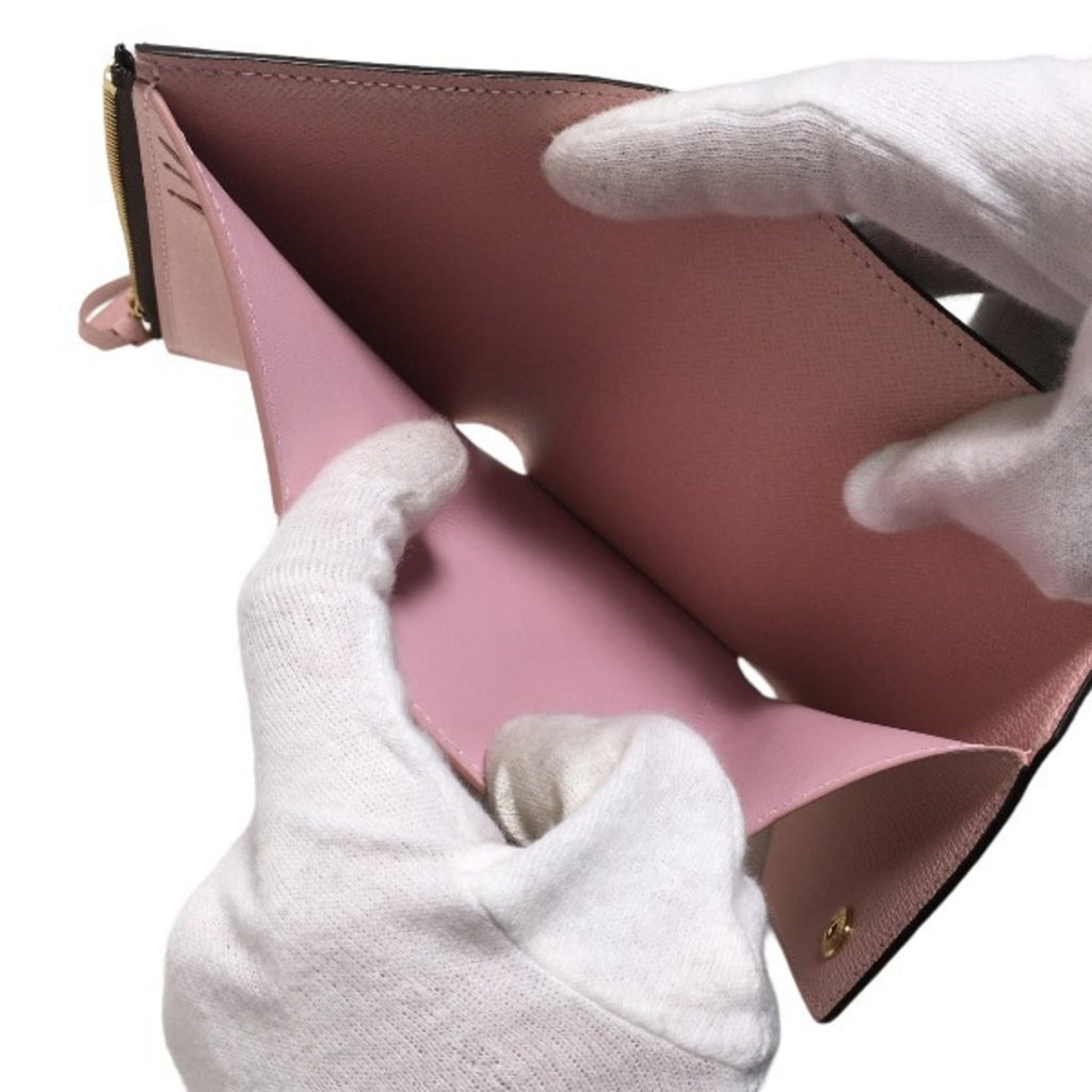 Louis Vuitton Rose Ballerine Monogram Wallet (Tri-Fold)