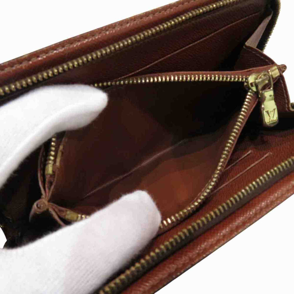 Louis Vuitton Brown Monogram Long Wallet