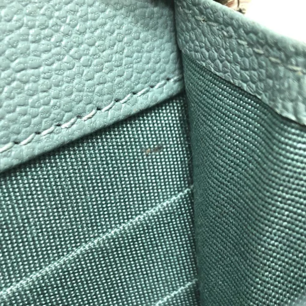 Chanel Blue Leather Shoulder Bag