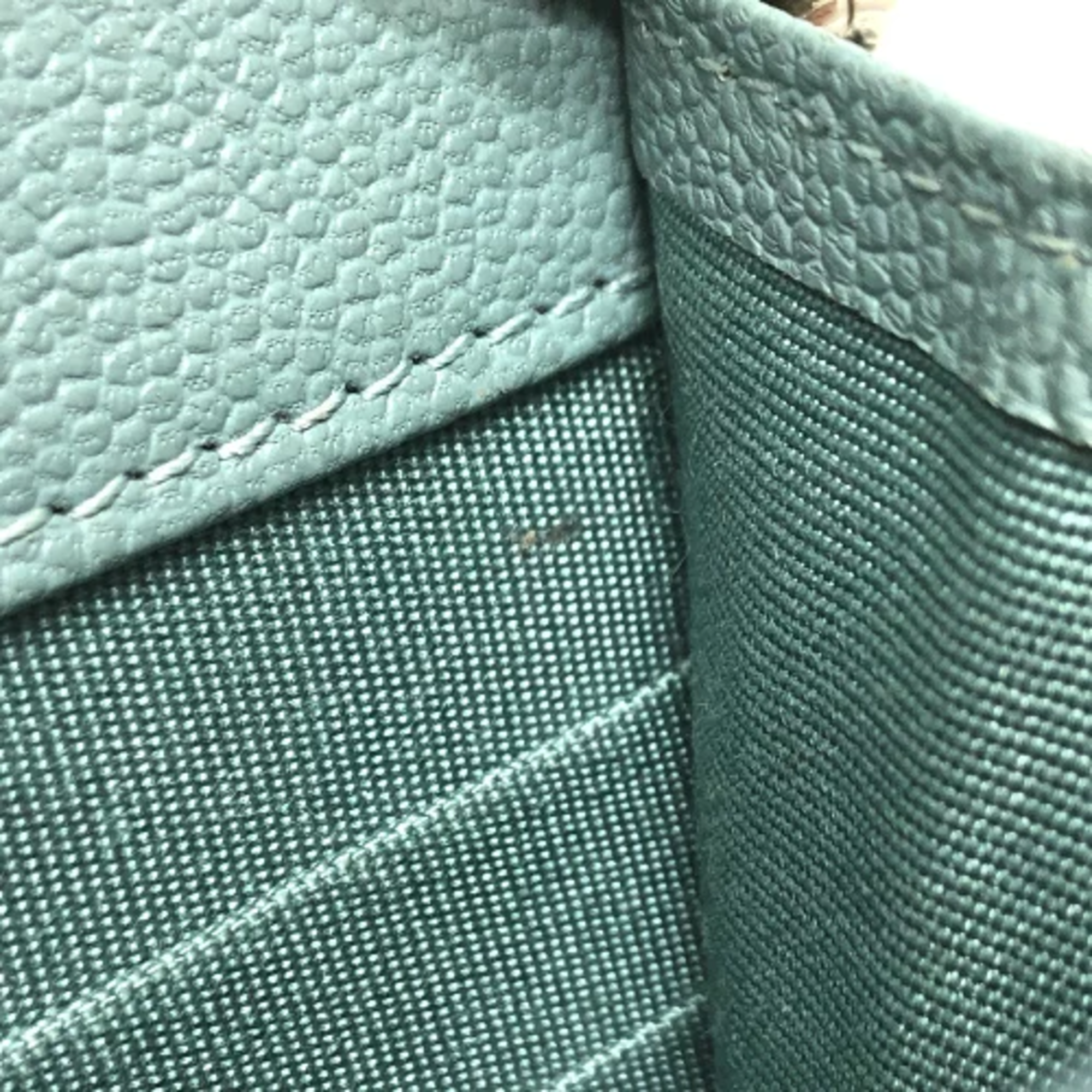 Chanel Blue Leather Shoulder Bag