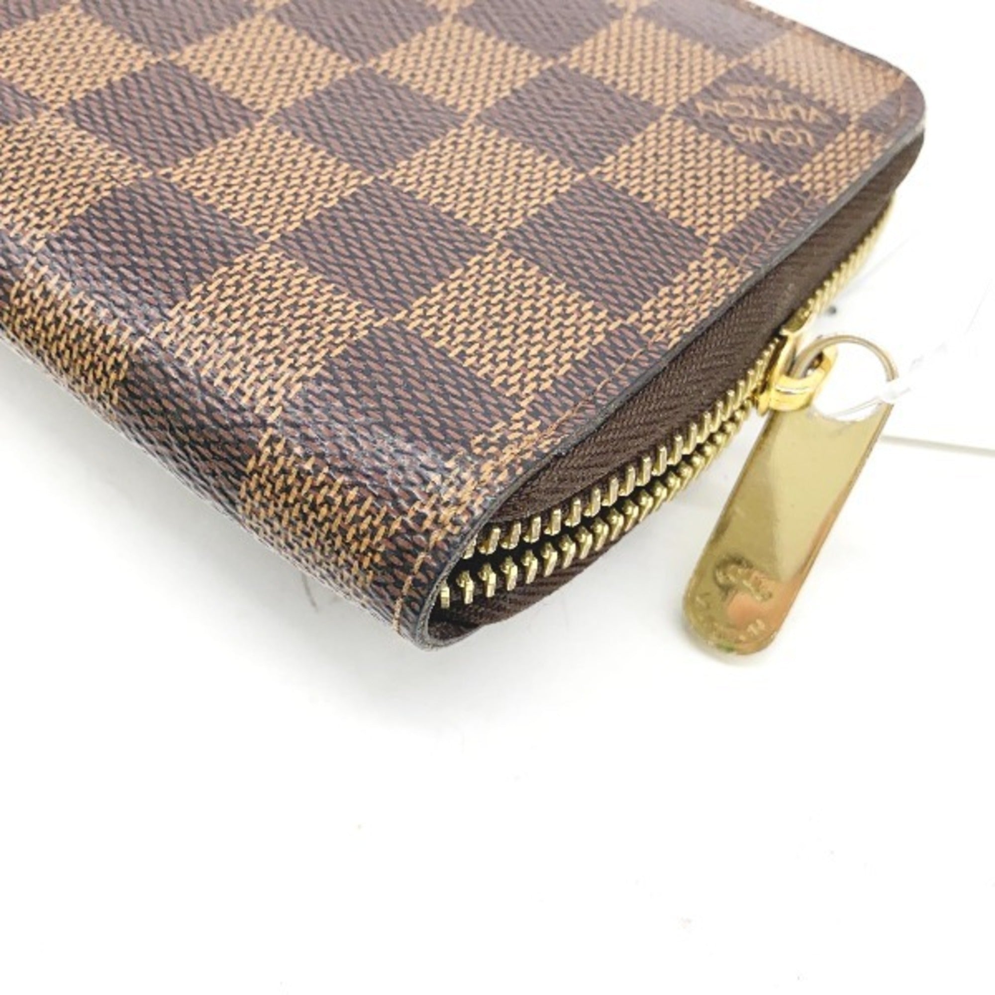 Louis Vuitton Brown Damier Canvas Long Wallet