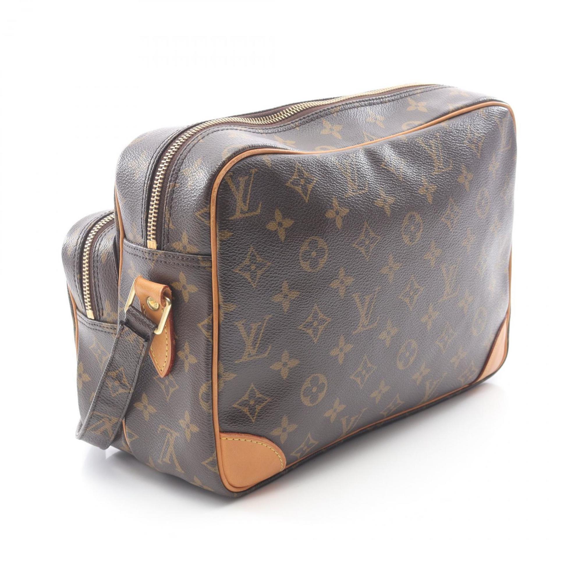 Louis Vuitton Brown Monogram Coated Canvas Shoulder Bag