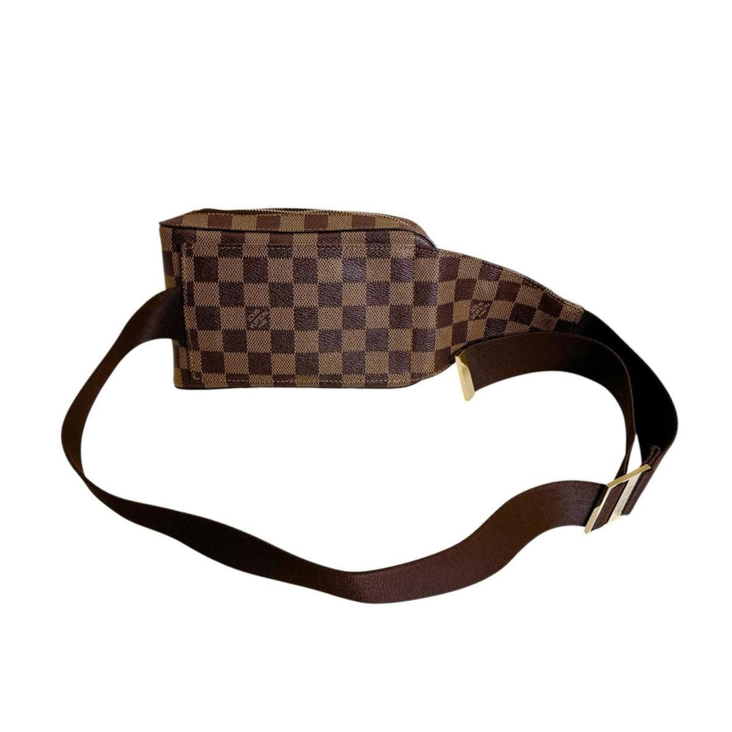 Louis Vuitton Damier Ebene Damier Canvas Fanny Pack Sling Bag