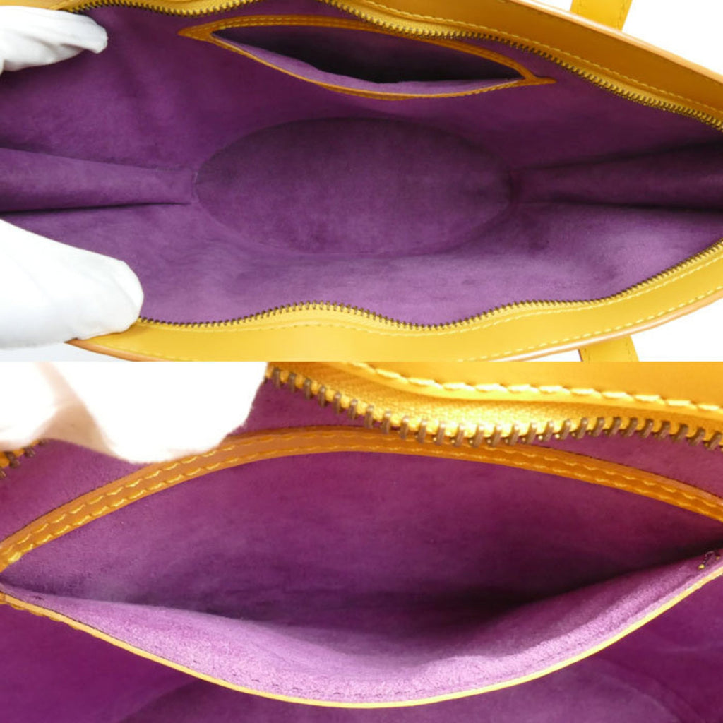 Louis Vuitton Yellow Epi Leather Handbag