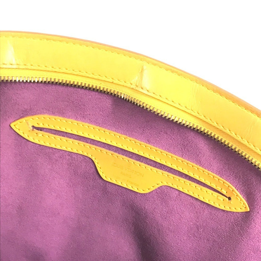 Louis Vuitton Yellow Epi Leather Handbag Tote Bag