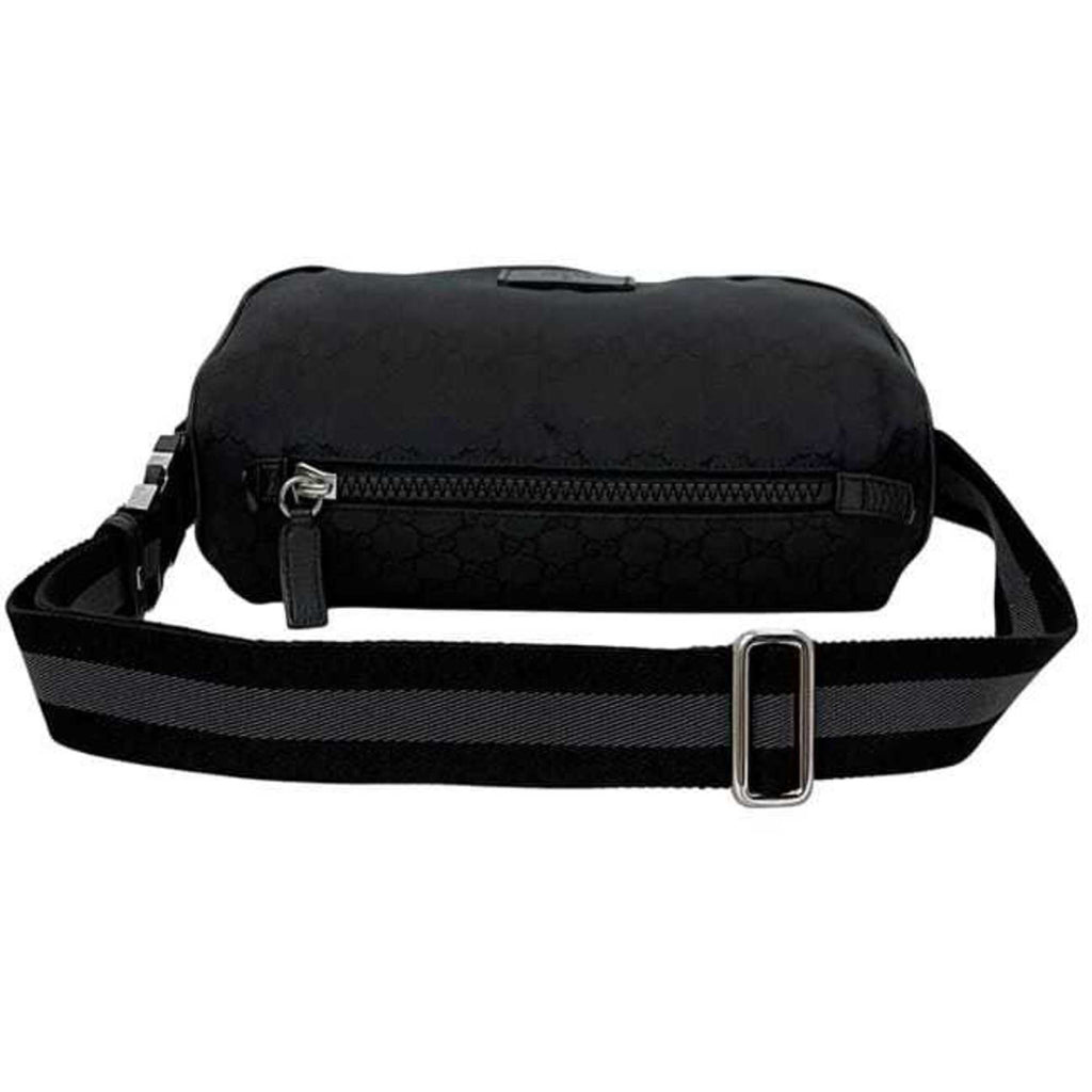 Gucci Black Nylon Fanny Pack Sling Bag (Pre-Owned)
